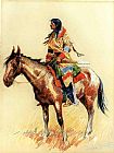 Frederic Remington Canvas Paintings - A Breed